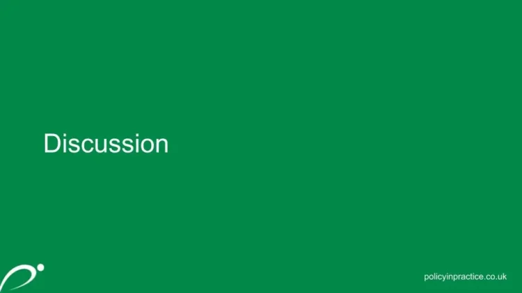 Discussion webinar slide